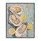 Stupell Industries Oysters & Lemon Slices Framed Giclee Wall Art Design by LSR Design Studio